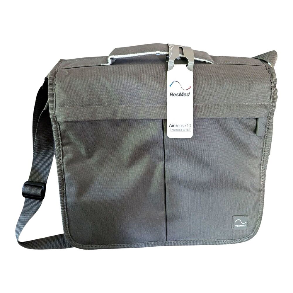 New ResMed AirSense 10 CPAP For Her Gray Travel Bag Shoulder Tote Carrying Case